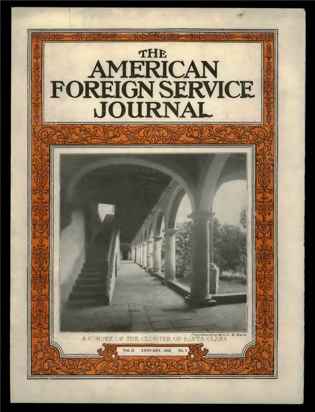 The Foreign Service Journal, January 1925