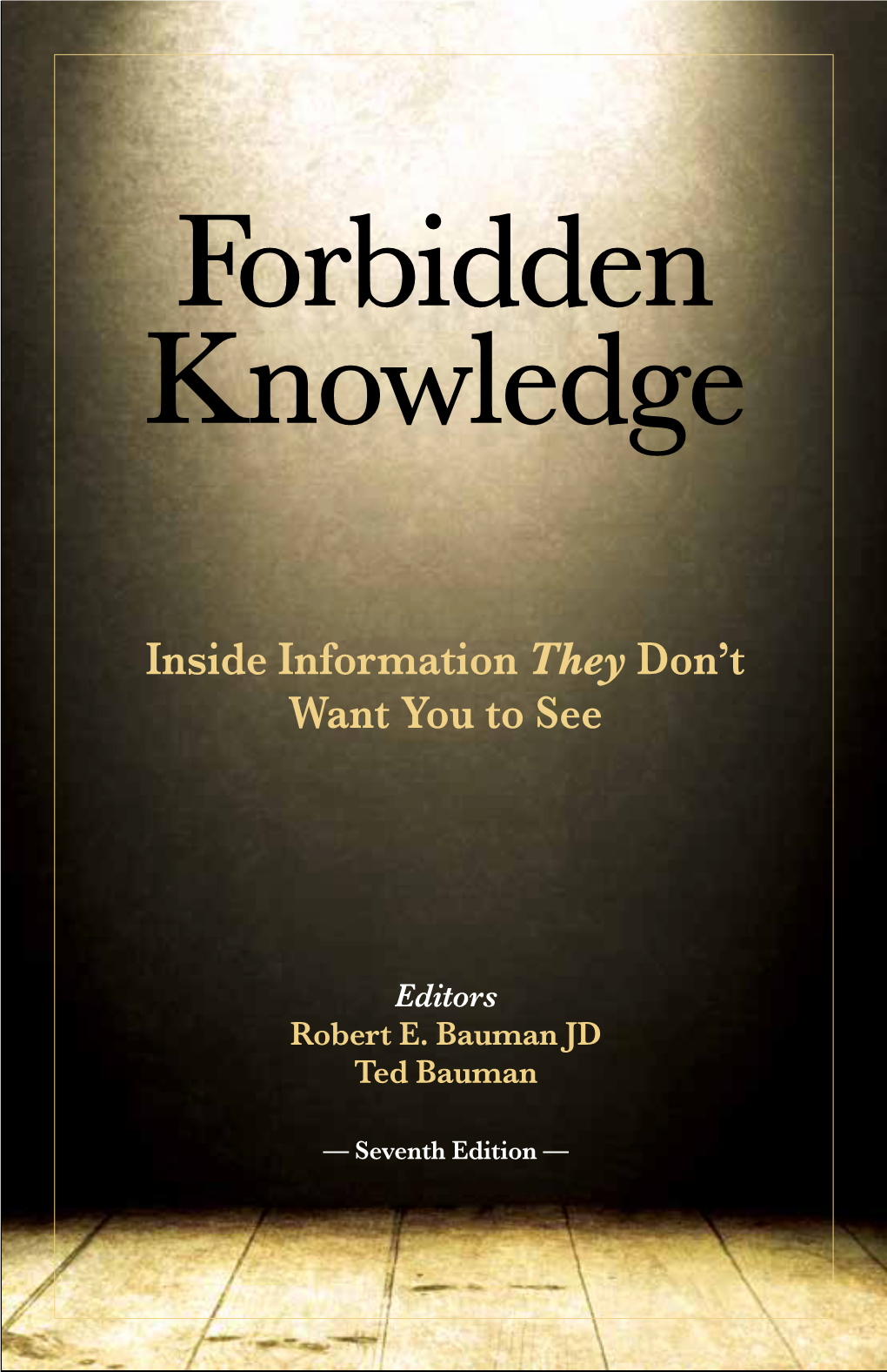 Forbidden Knowledge