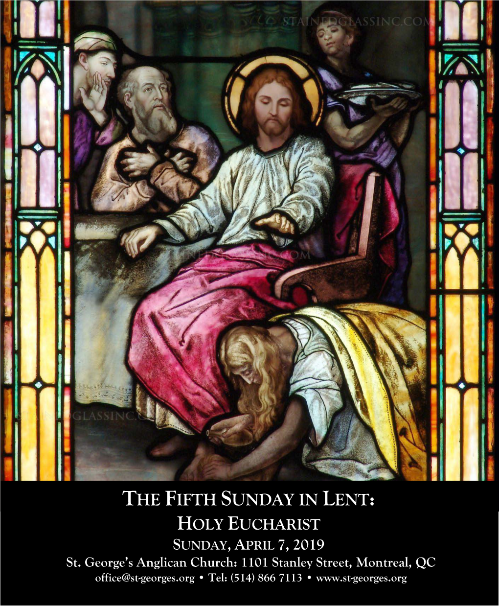 The Fifth Sunday in Lent: Holy Eucharist