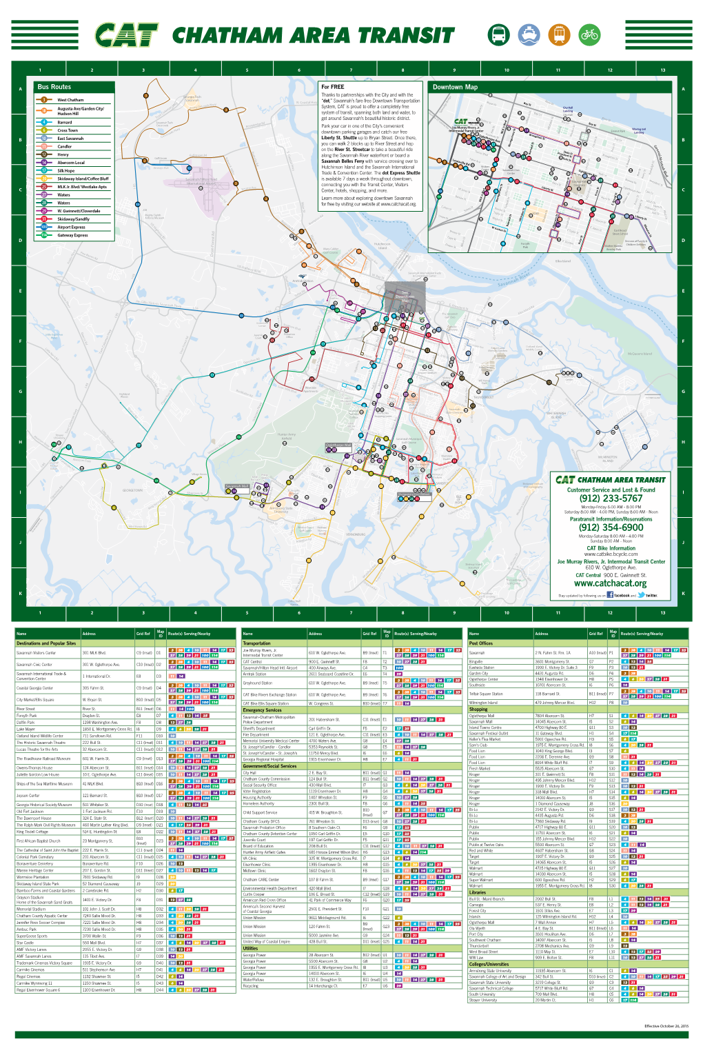 Chatham Area Transit Routeslearn More