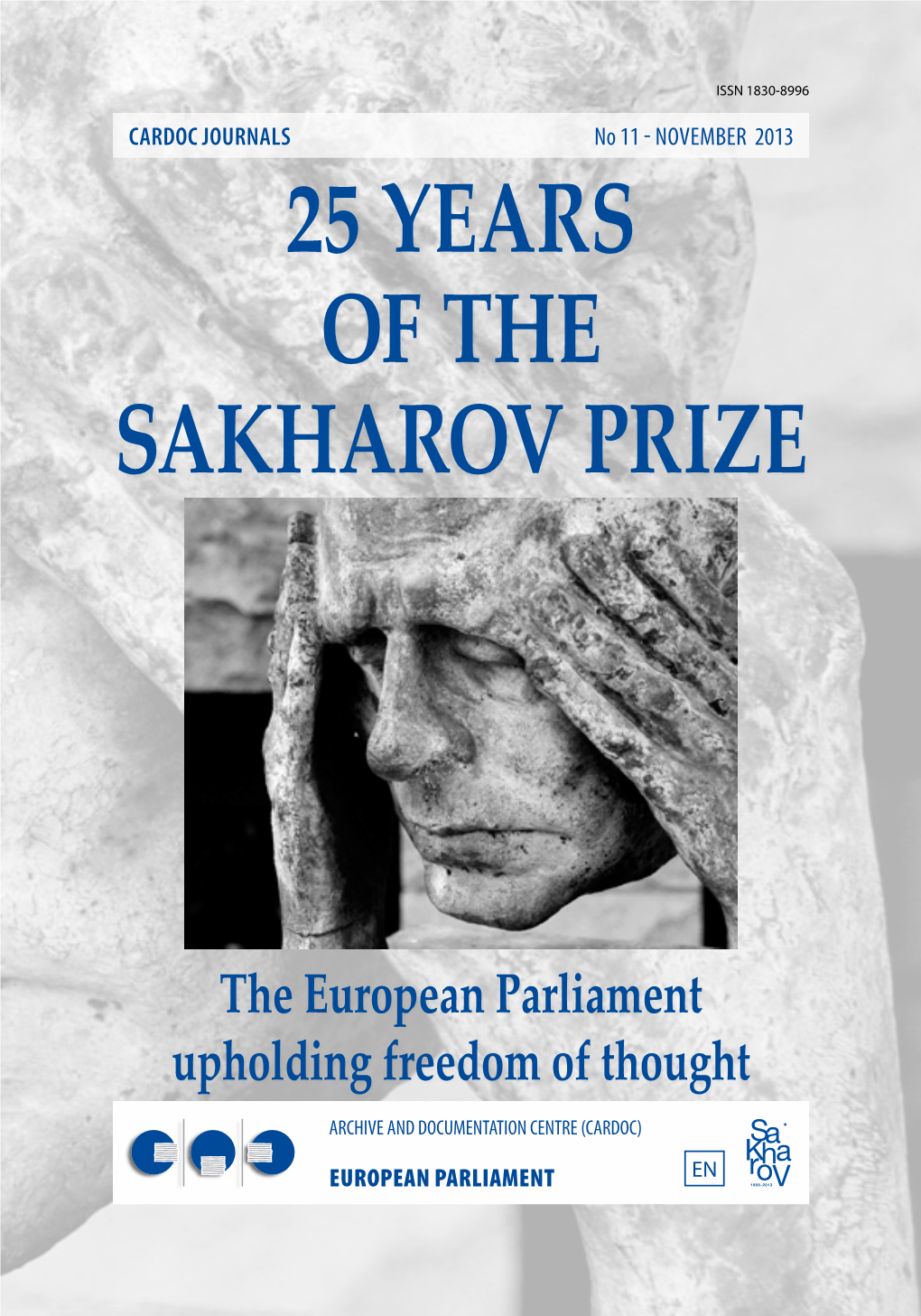 History of the Sakharov Prize 1988-2013 (PDF
