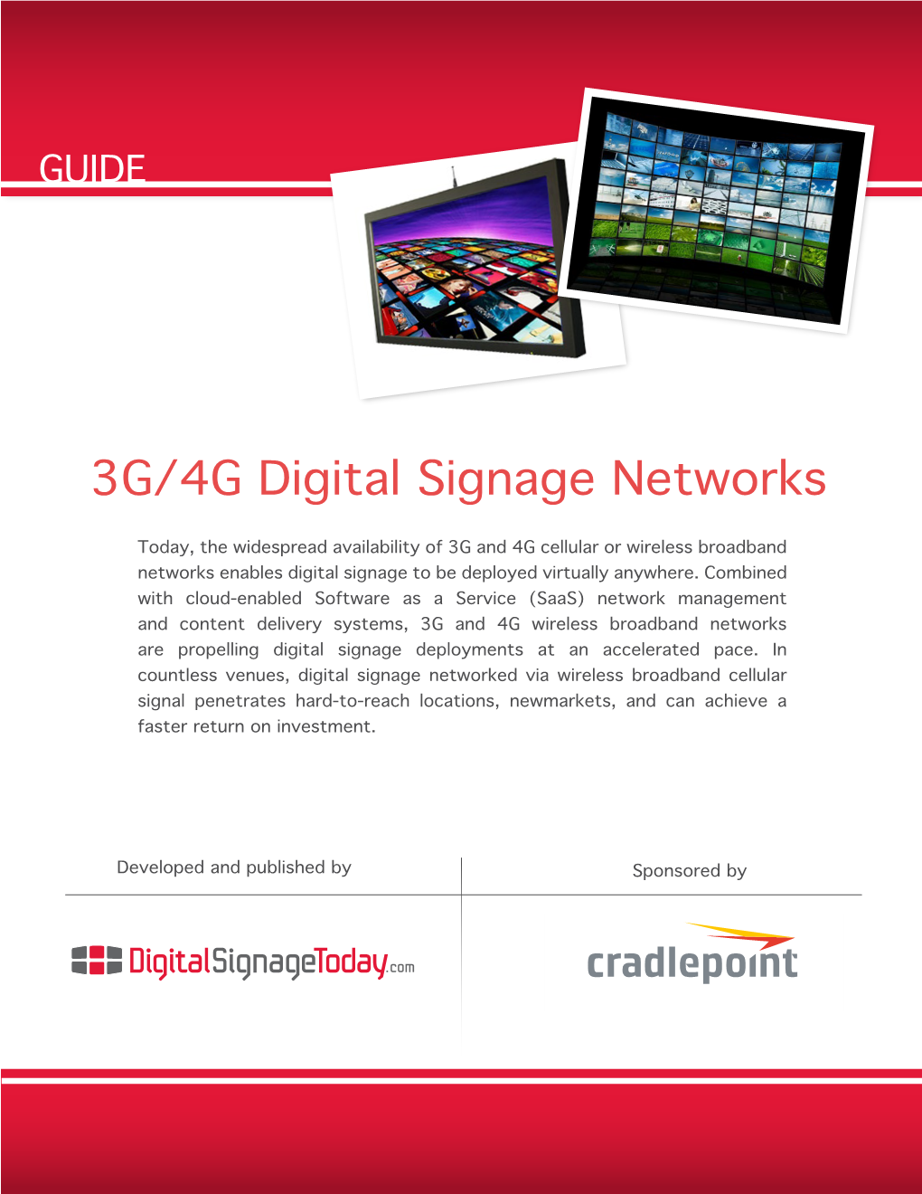 3G/4G Digital Signage Networks