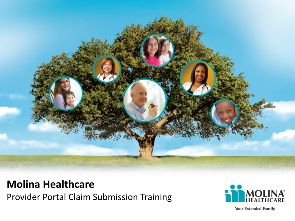 Claims Submission Training