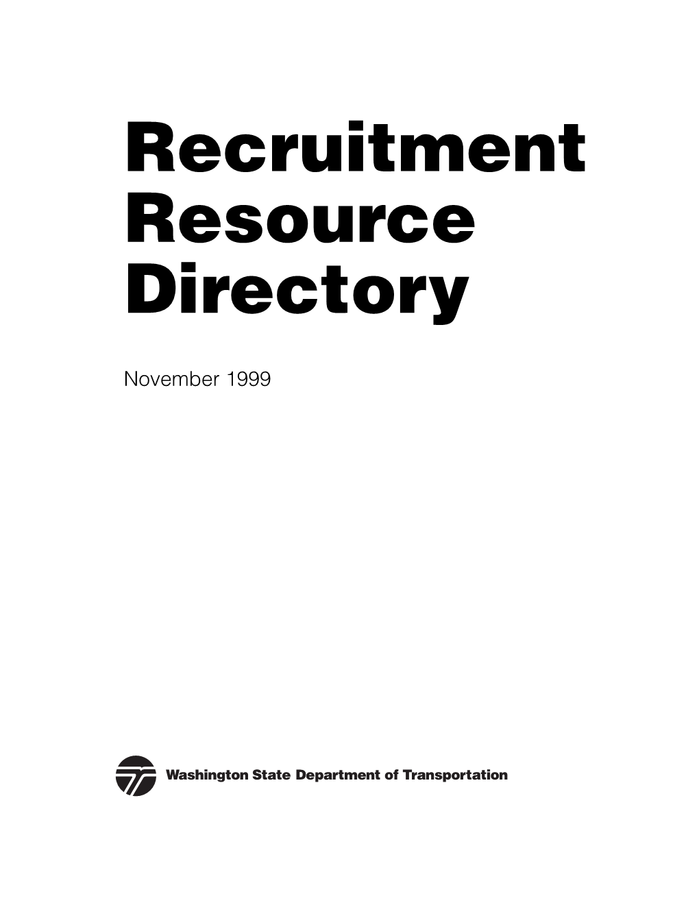 Recruitment Resource Directory