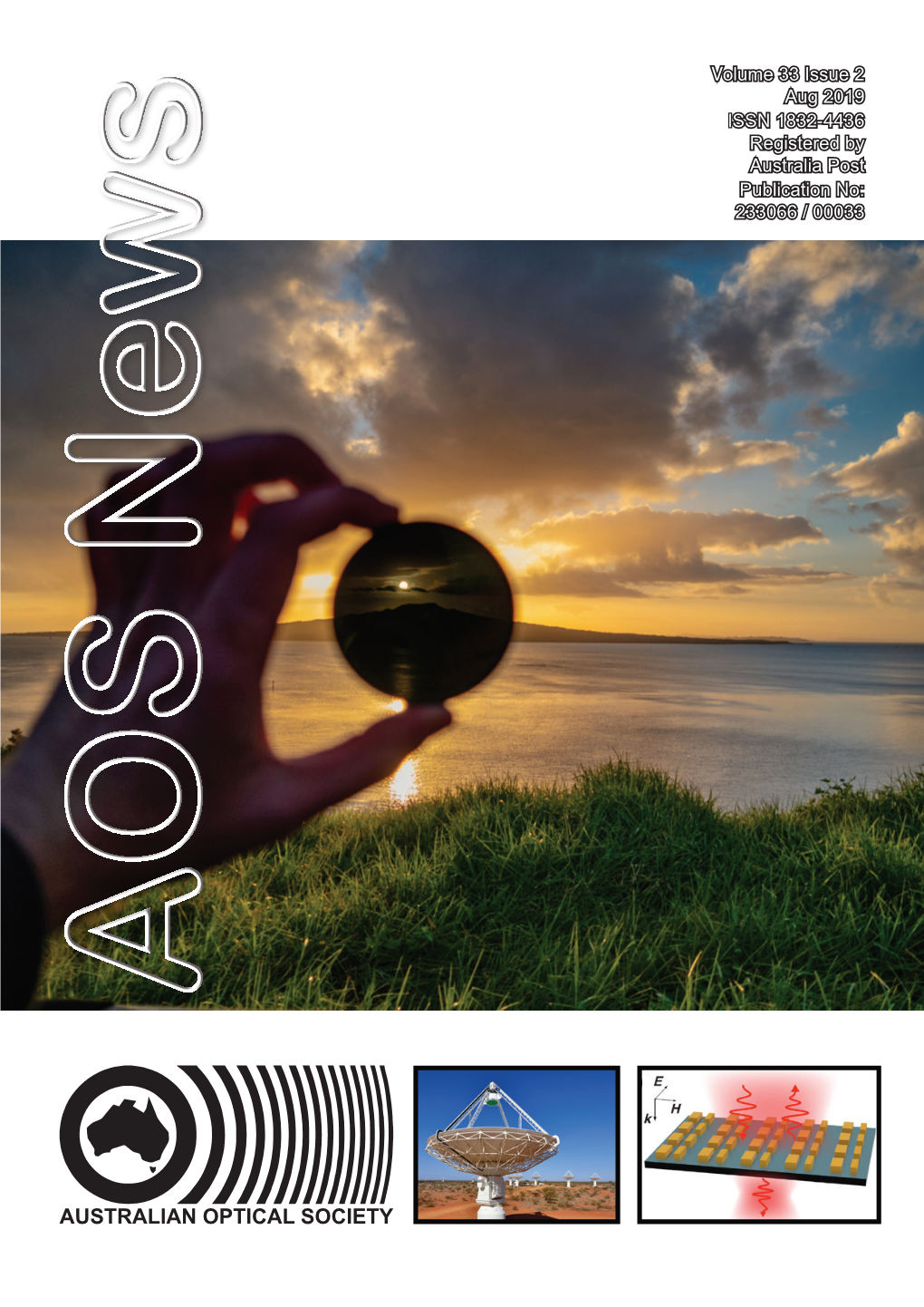 Volume 33 Issue 2 Aug 2019 Lssn 1832-4436 Registered by Australia Post Publication No: 233066 / 00033