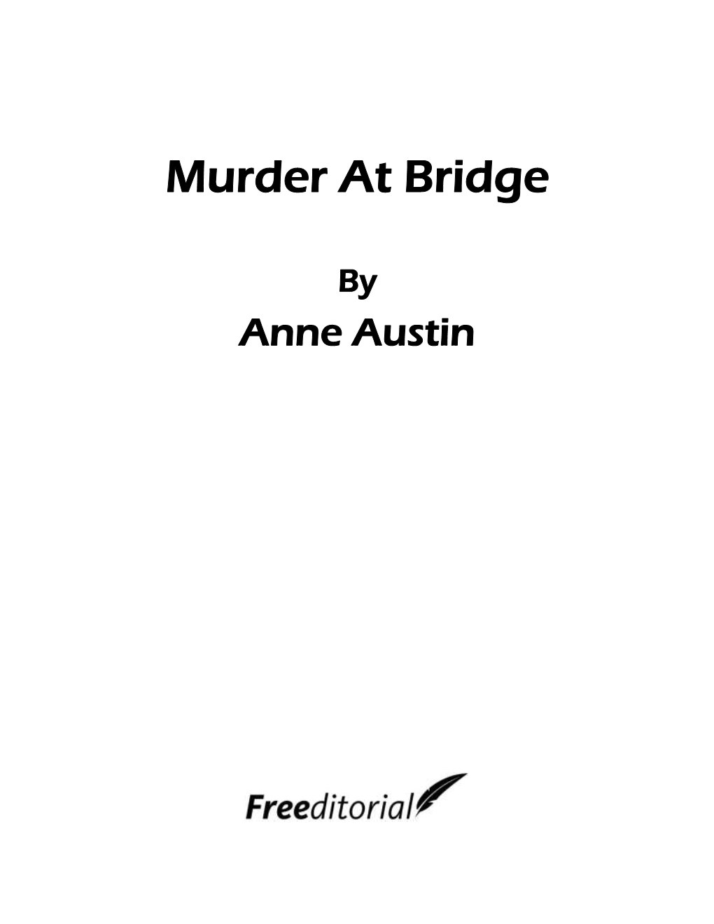 Murder at Bridge