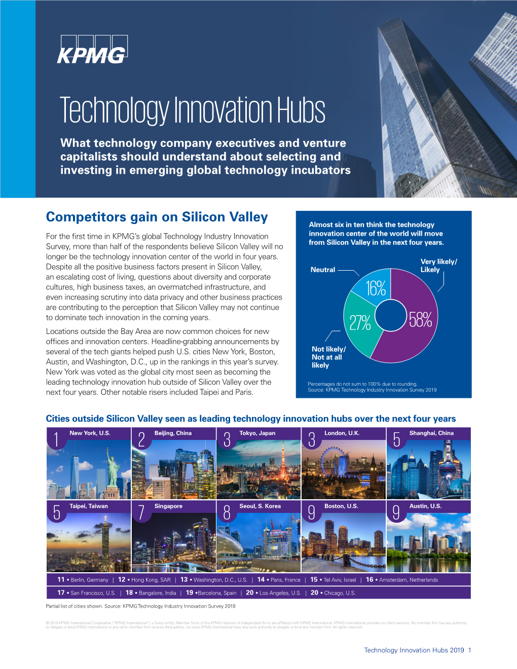 Technology Innovation Hubs