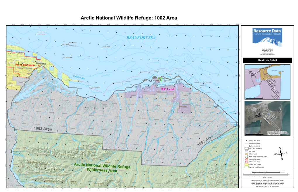 Arctic National Wildlife Refuge: 1002 Area