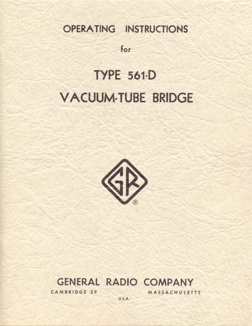 Vacuum-Tube Bridge