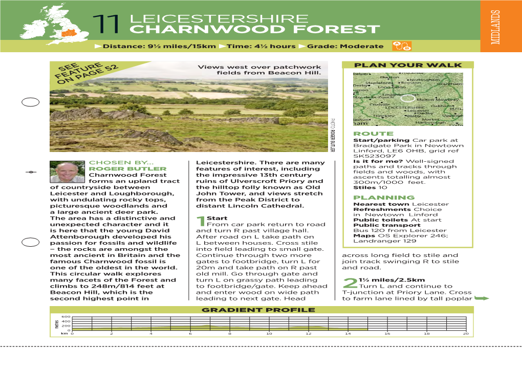 Leicestershire Charnwood Forest