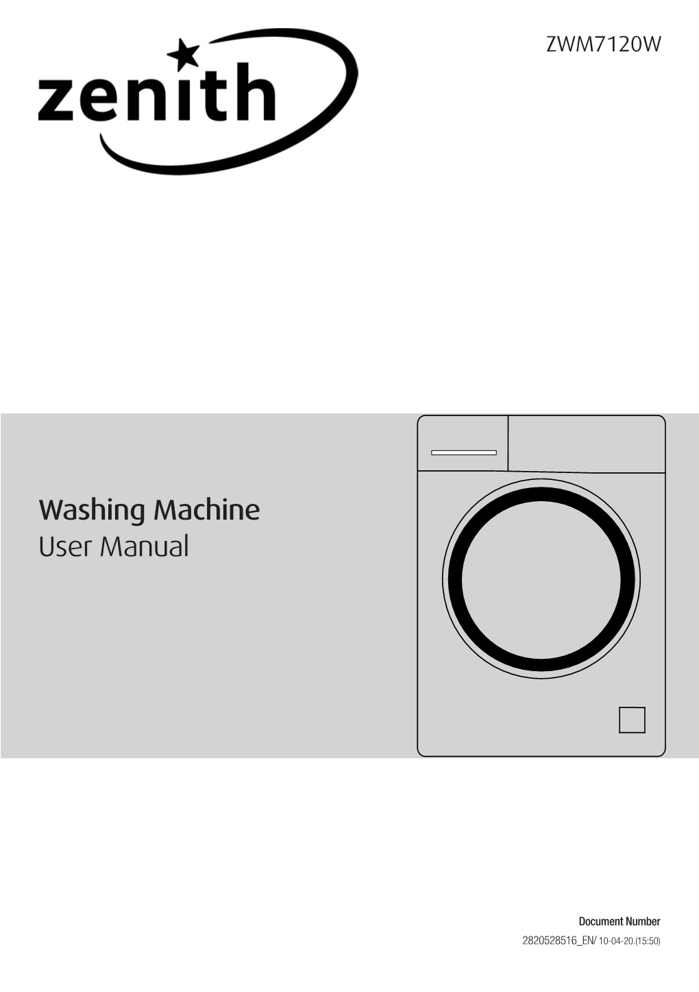 Washing Machine User Manual
