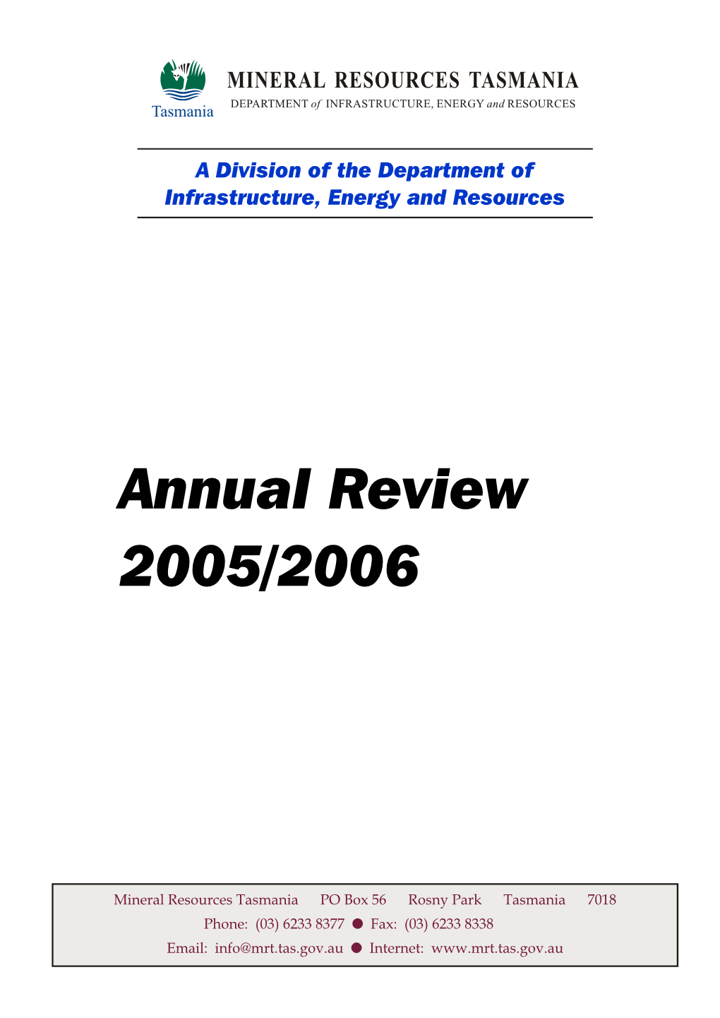 Annual Review 2005/2006