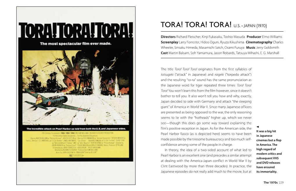 Tora! Tora! Tora! U.S. • Japan (1970)