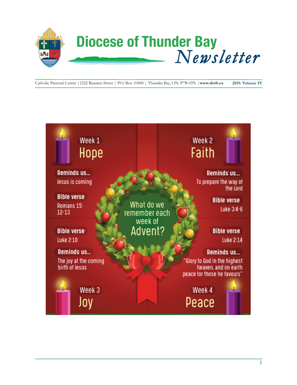 Newsletter Volume IV, 2019