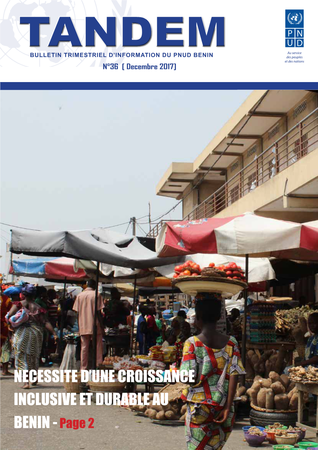 Necessite D'une Croissance Inclusive Et Durable Au Benin