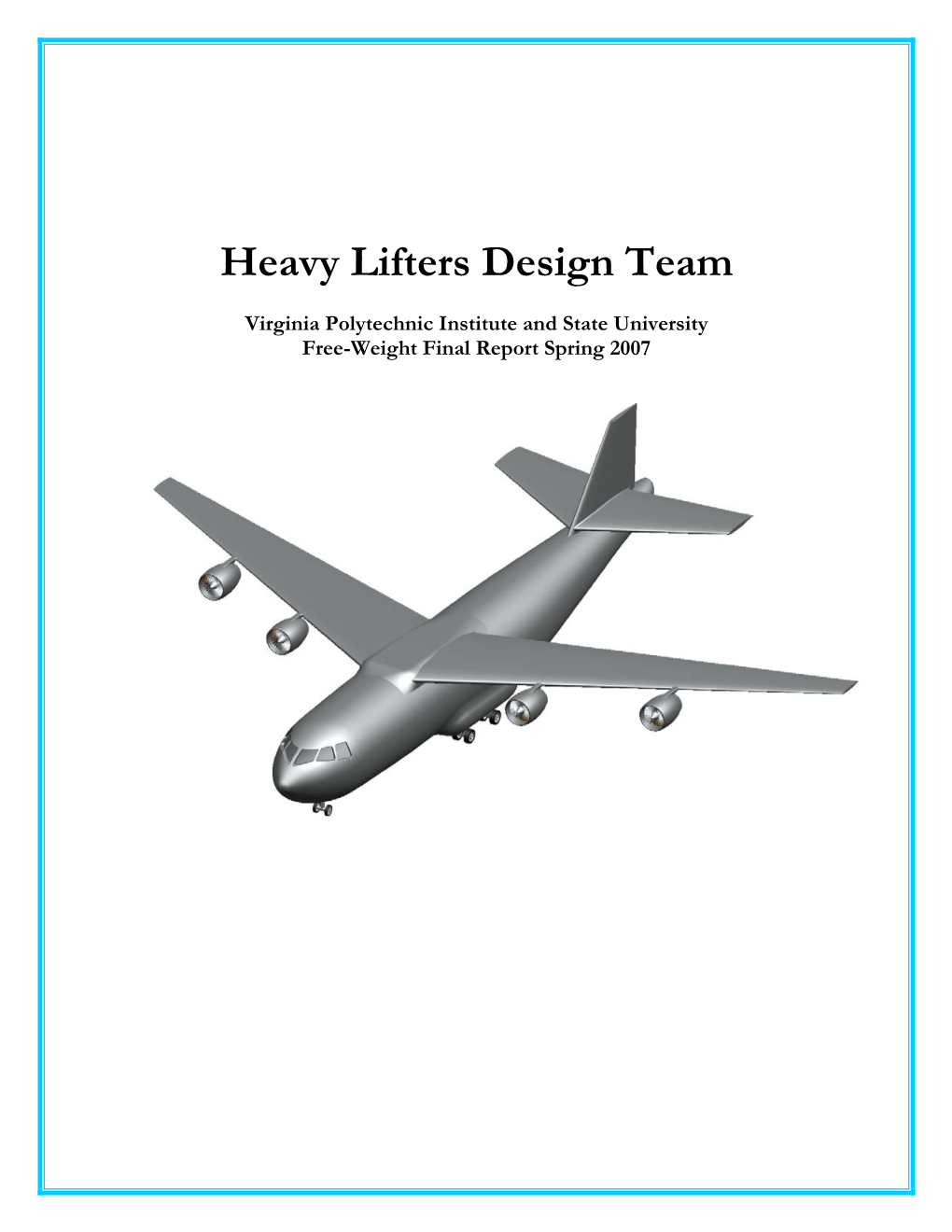 Heavy Lifters Design Team