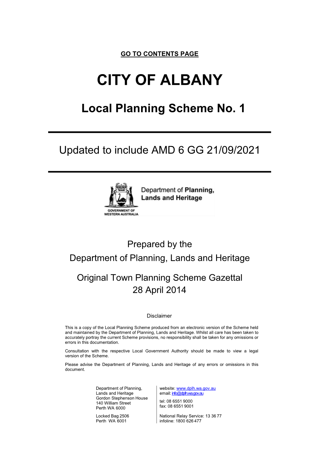 City of Albany