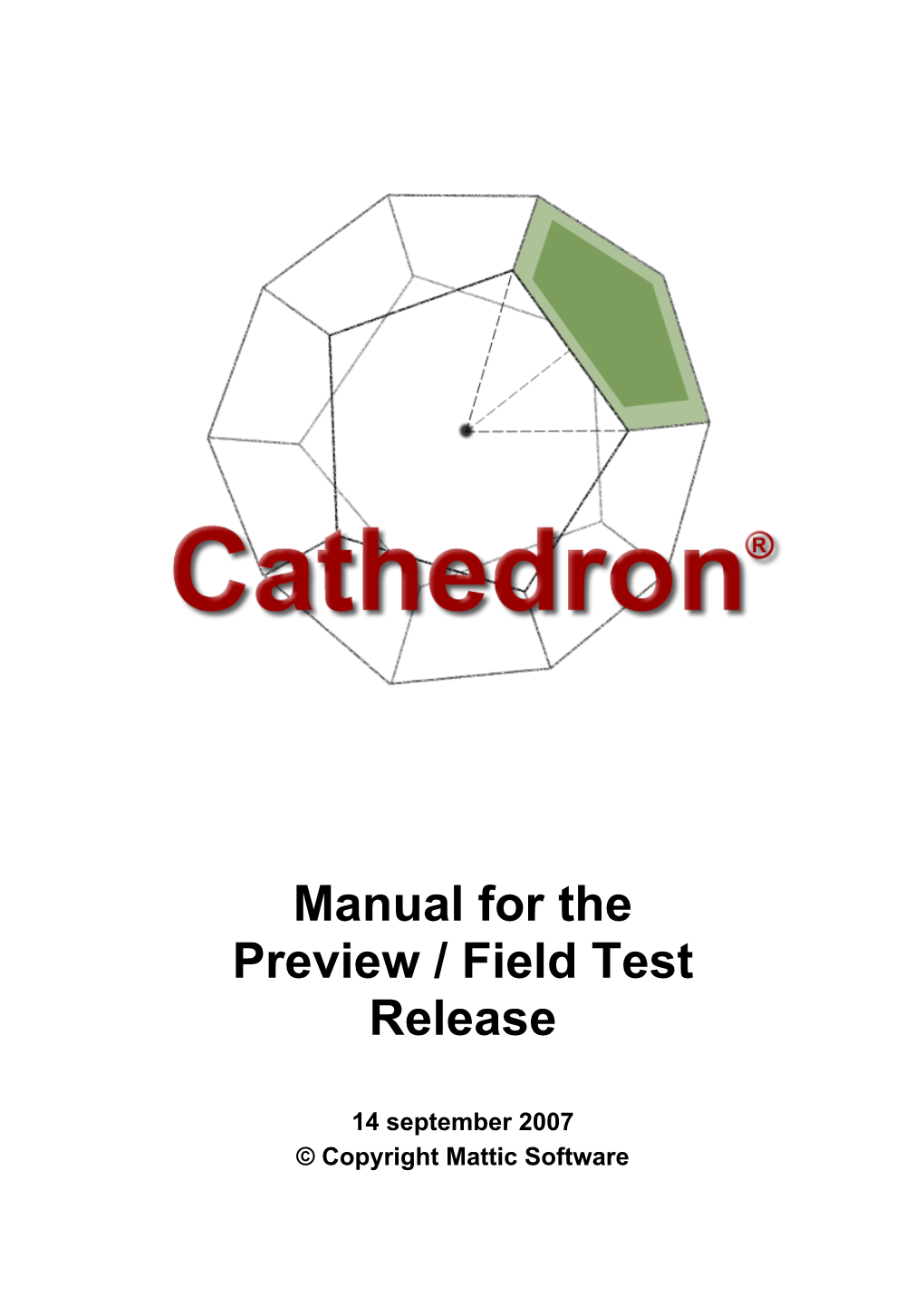 Cathedron Manual