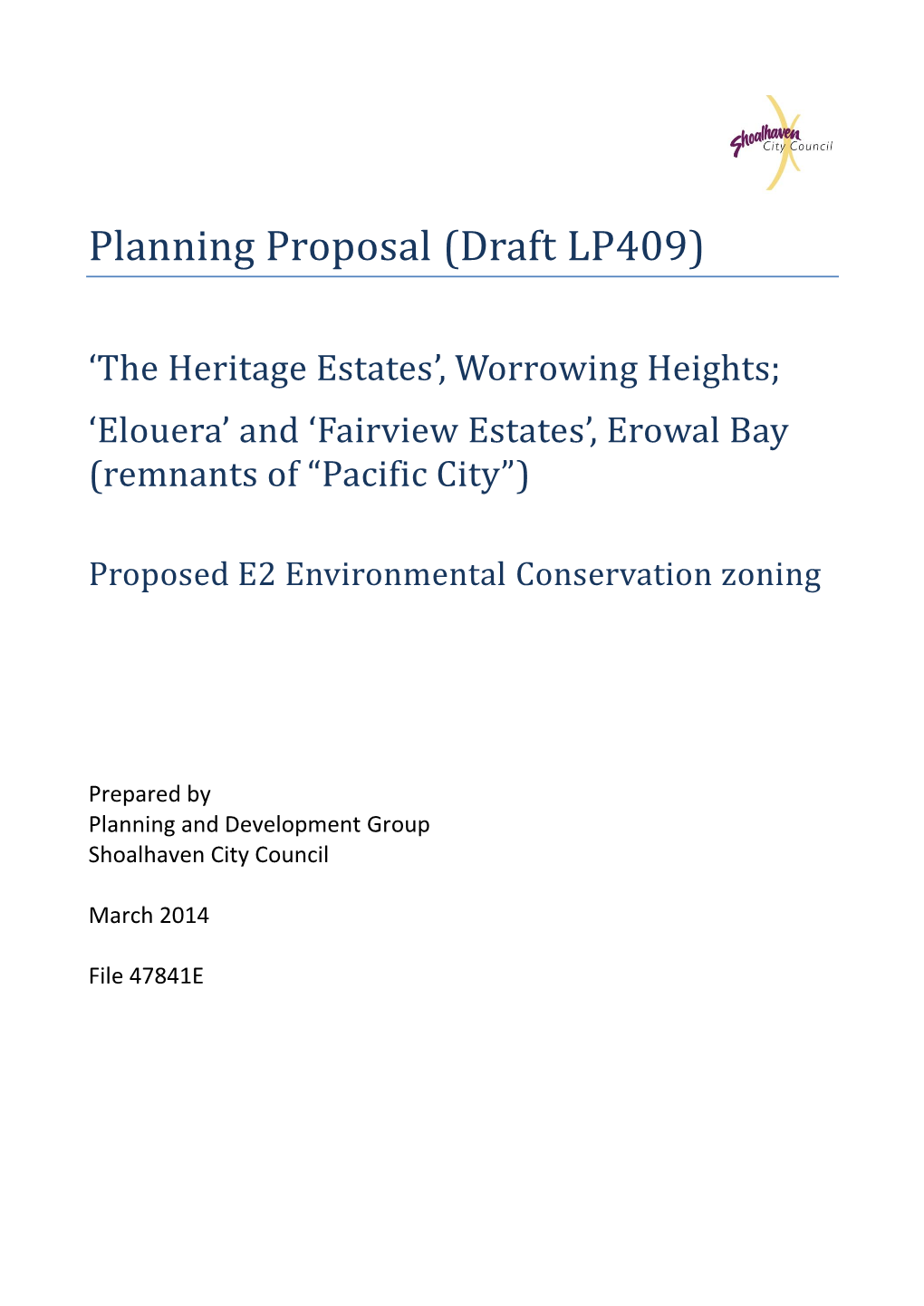 1. Draft LP409 Planning Proposal