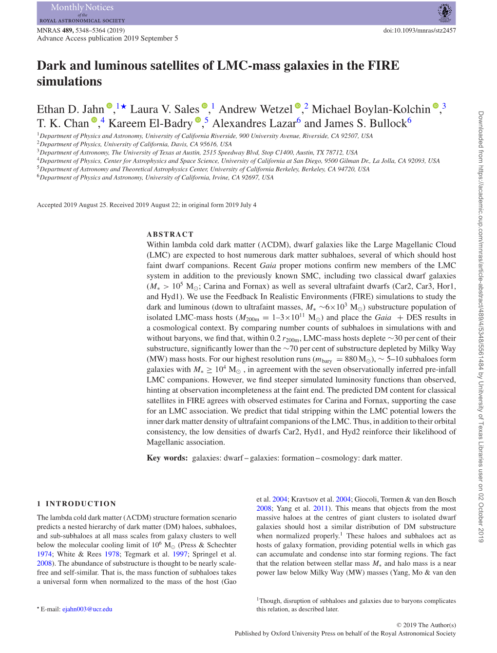 Dark and Luminous Satellites of LMC-Mass Galaxies in the FIRE Simulations