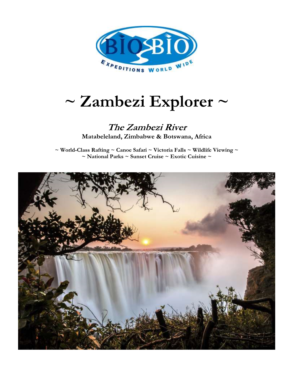 Zambezi Explorer ~
