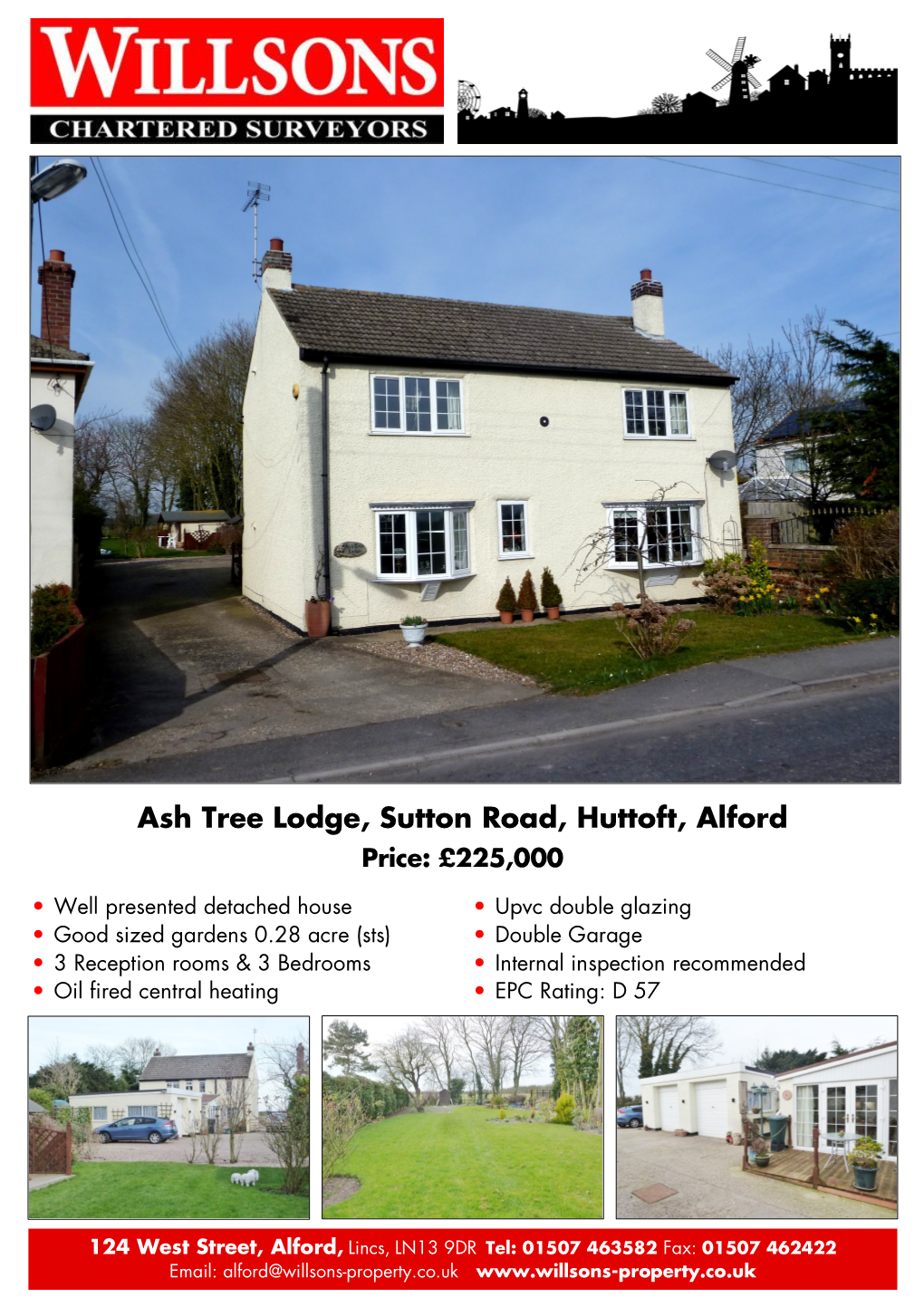 Ash Tree Lodge, Sutton Road, Huttoft, Alford