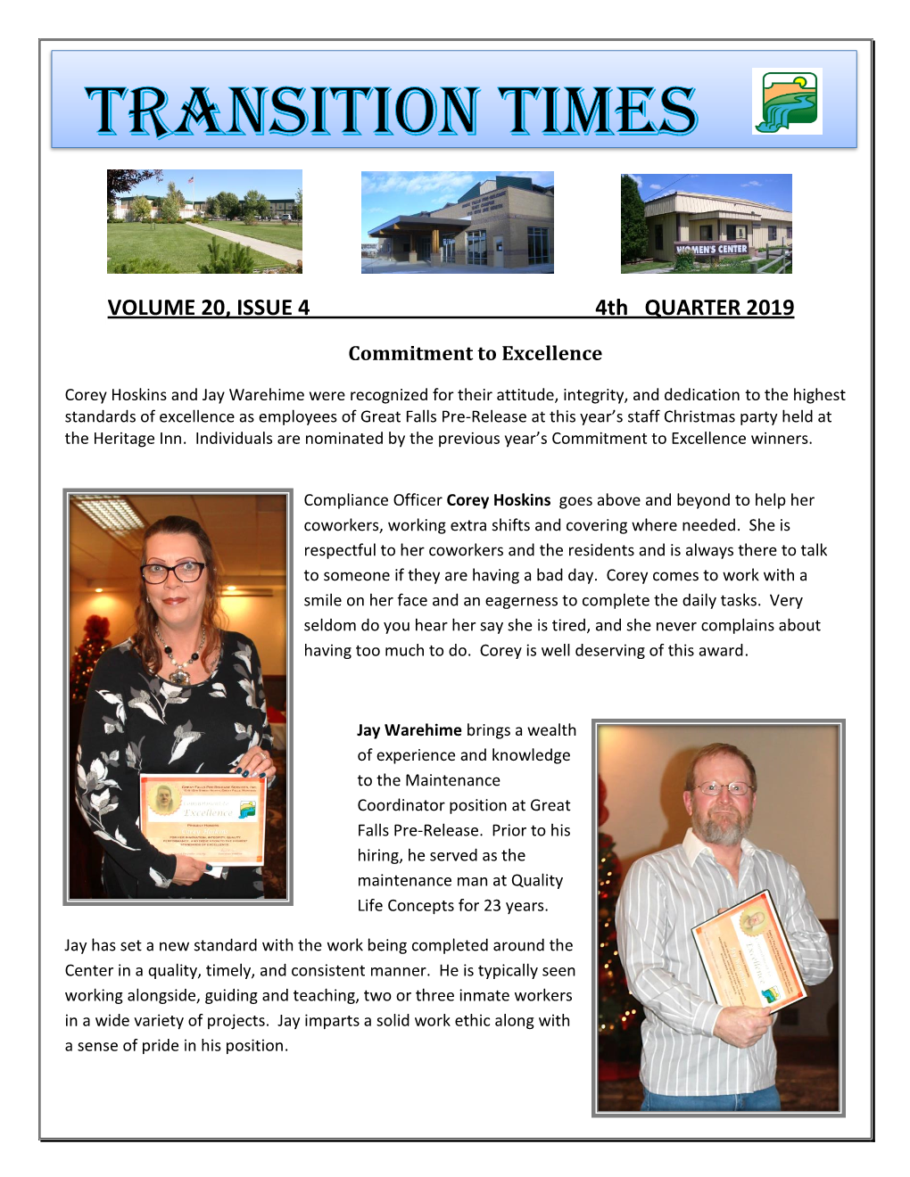 VOLUME 20, ISSUE 4 4Th QUARTER 2019