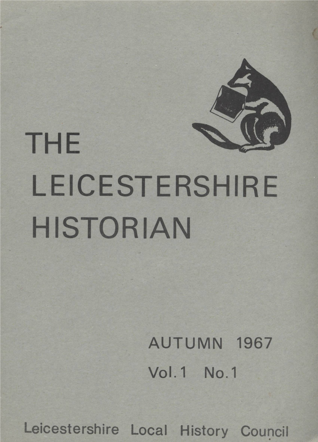 The Leicestershire Historian