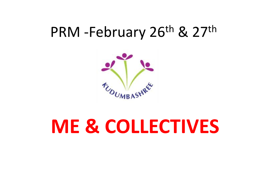 PRM February 26Th & 27Th