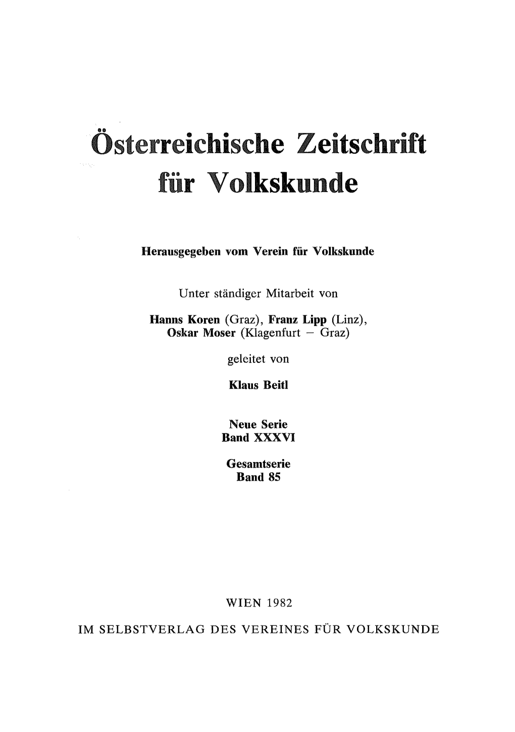 Literatur Der Volkskunde