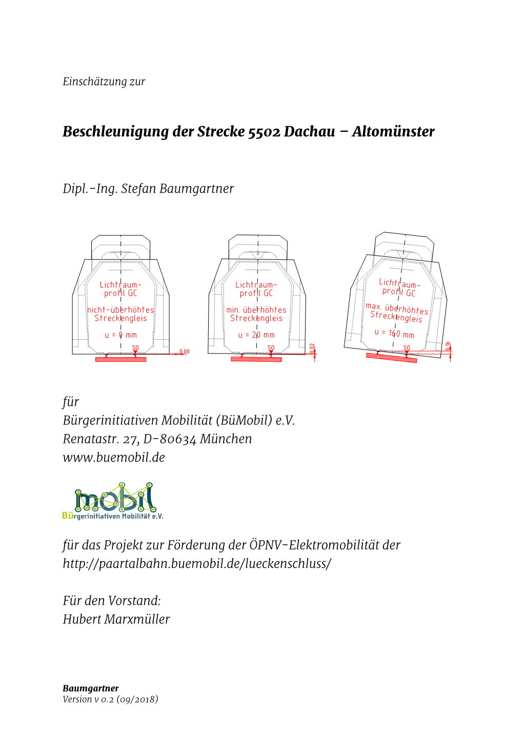 Beschleunigung Der Strecke 5502 Dachau – Altomünster