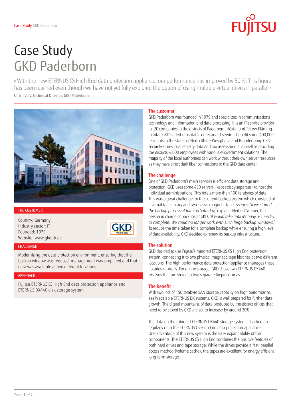 Case Study GKD Paderborn