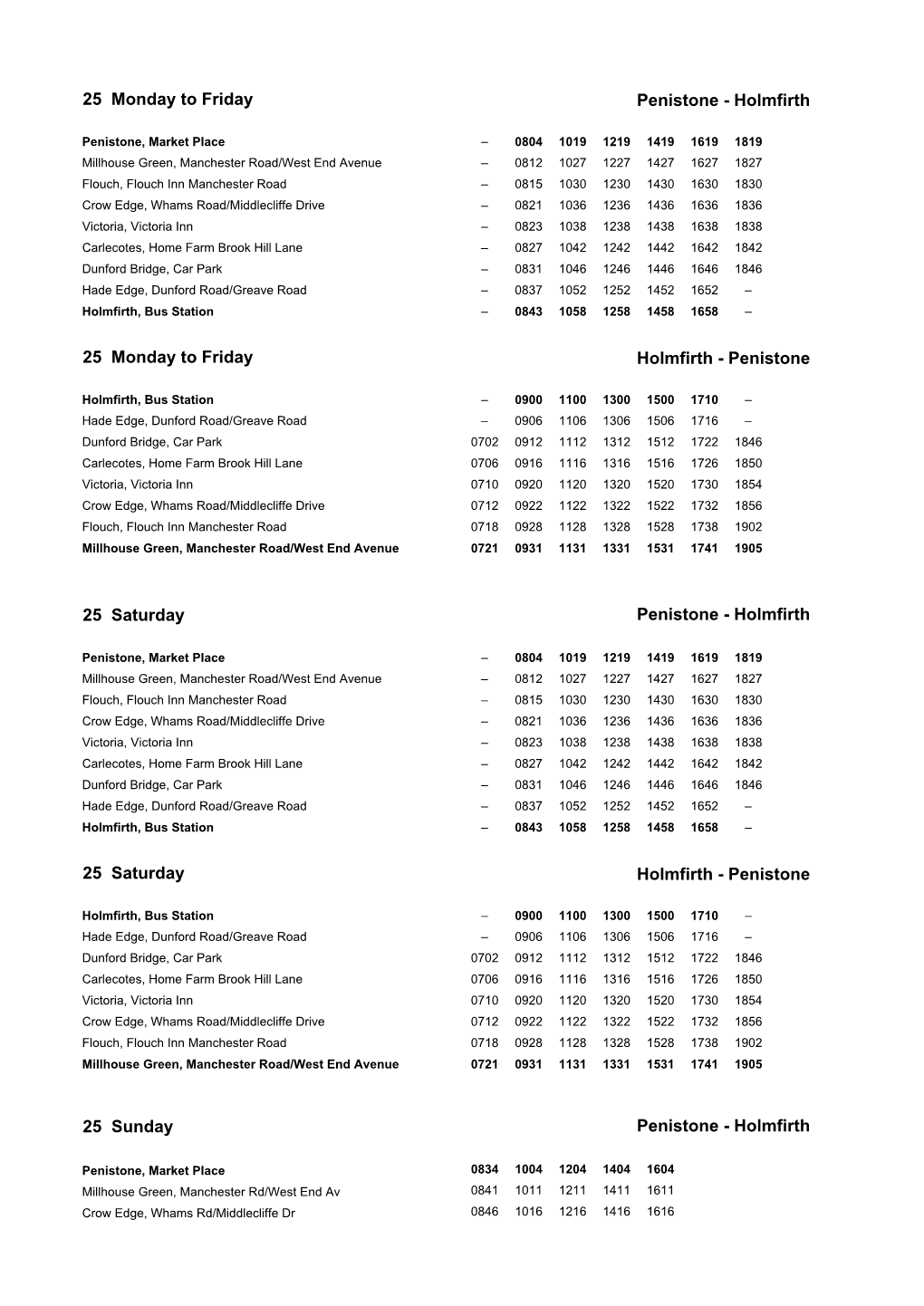 23-23A-24-25 Timetables.Xls.Xlsx