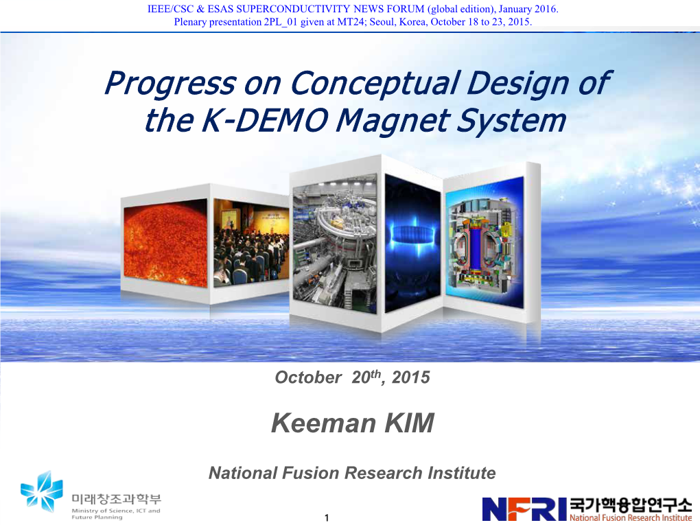 DEMO (Tokamak) U to Mitigate Risks in the Course of DEMO Development È Two-Phased Operation Strategy