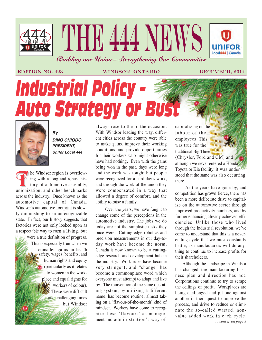 Industrial Policy – Auto Strategy Or Bust