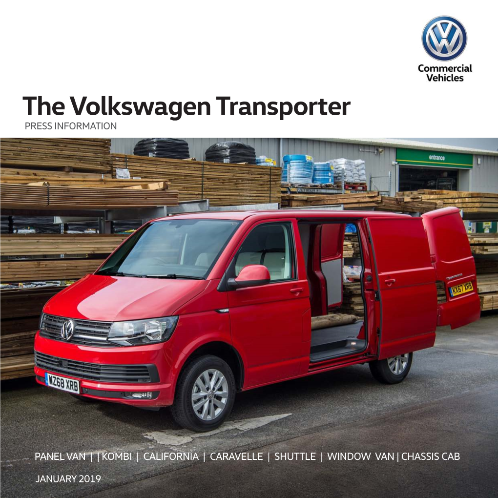 The Volkswagen Transporter PRESS INFORMATION
