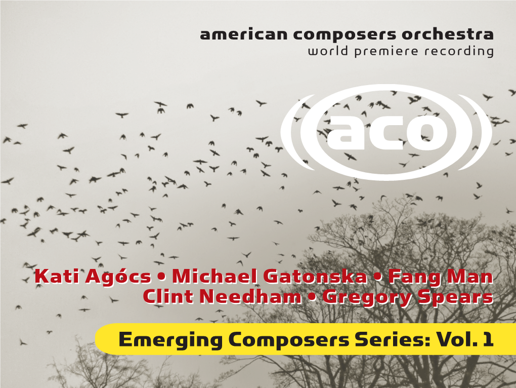 Emerging Composers Series: Vol. 1