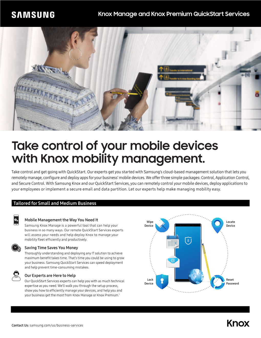 Take Control of Your Mobile Devices with Knox Mobility Management