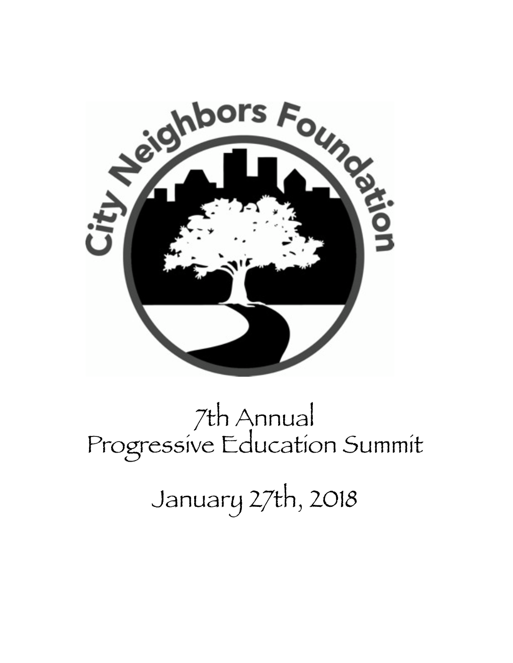 7Th Annual Progressive Education Summit January 27Th, 2018