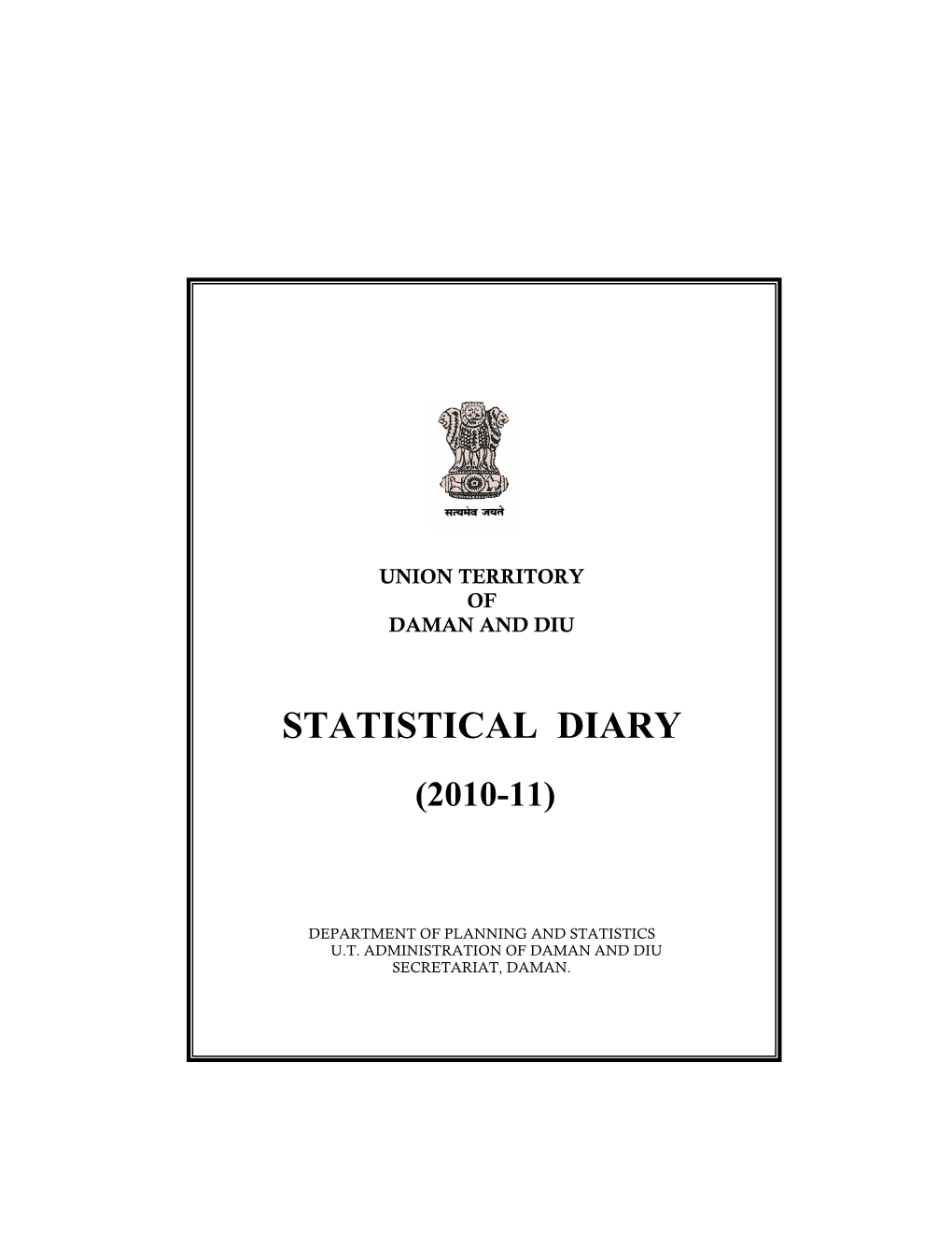 Statistical Diary