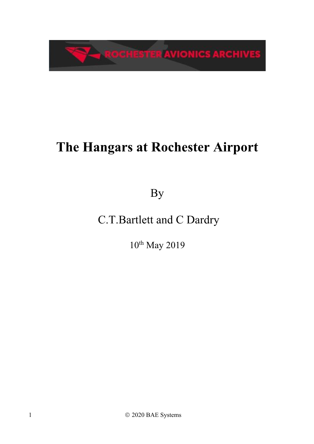 The Hangars at Rochester Airport