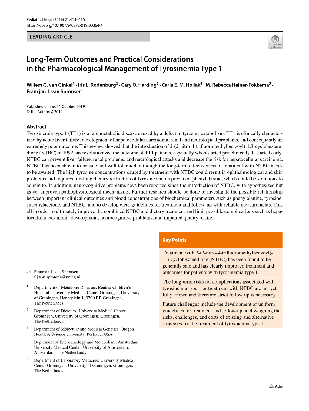 Long-Term Outcomes and Practical Considerations in The