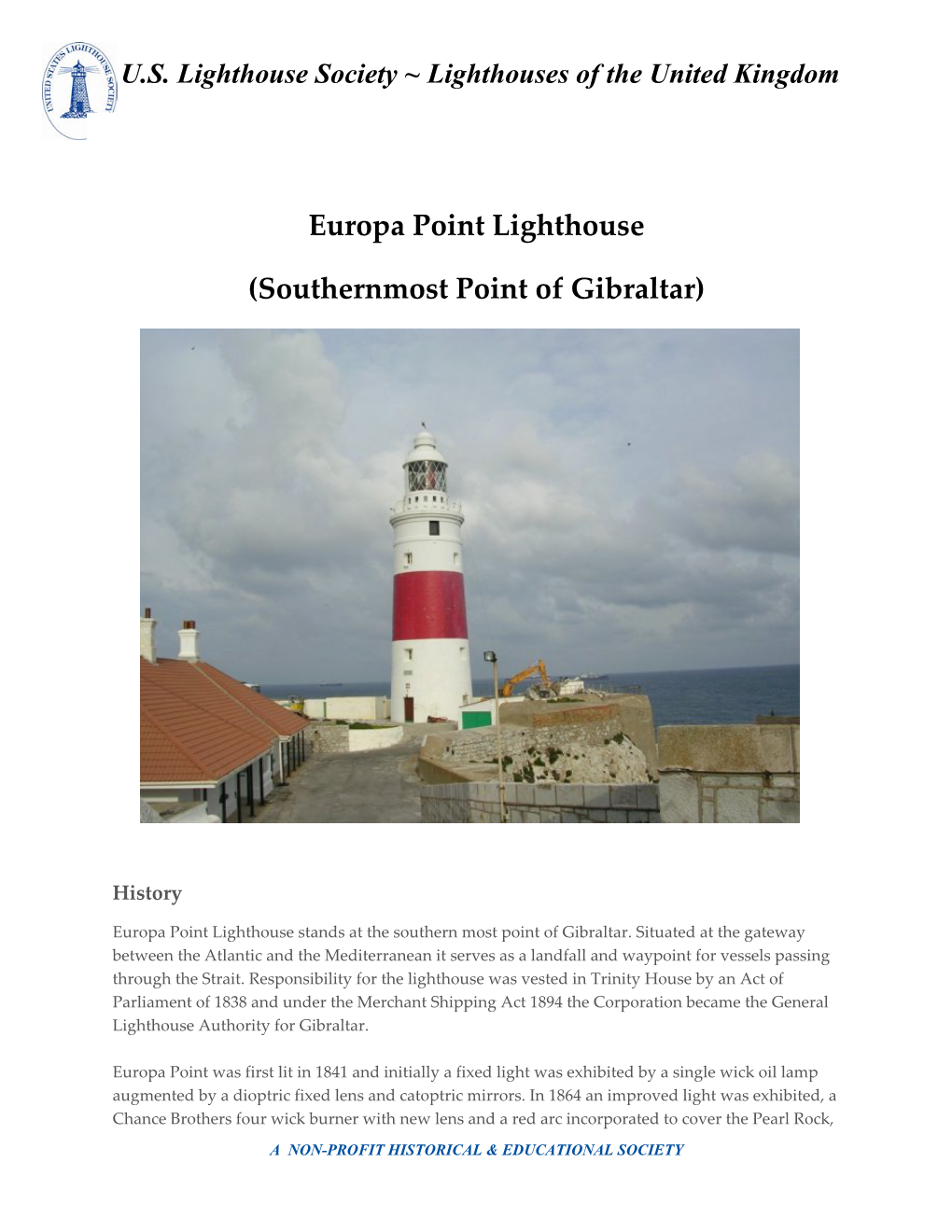 Europa Point Lighthouse