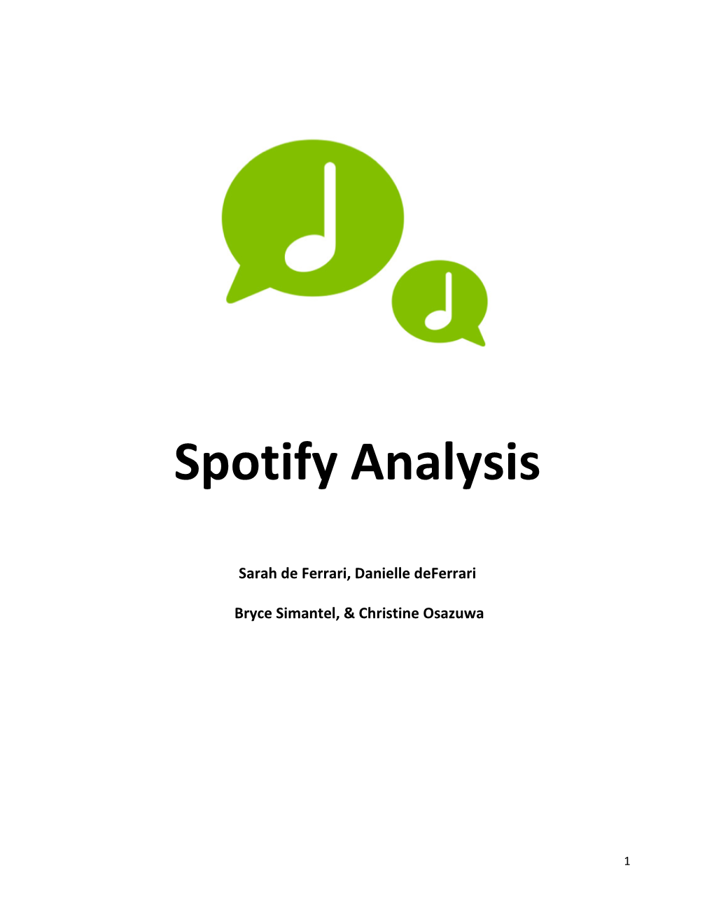 Spotify Analysis