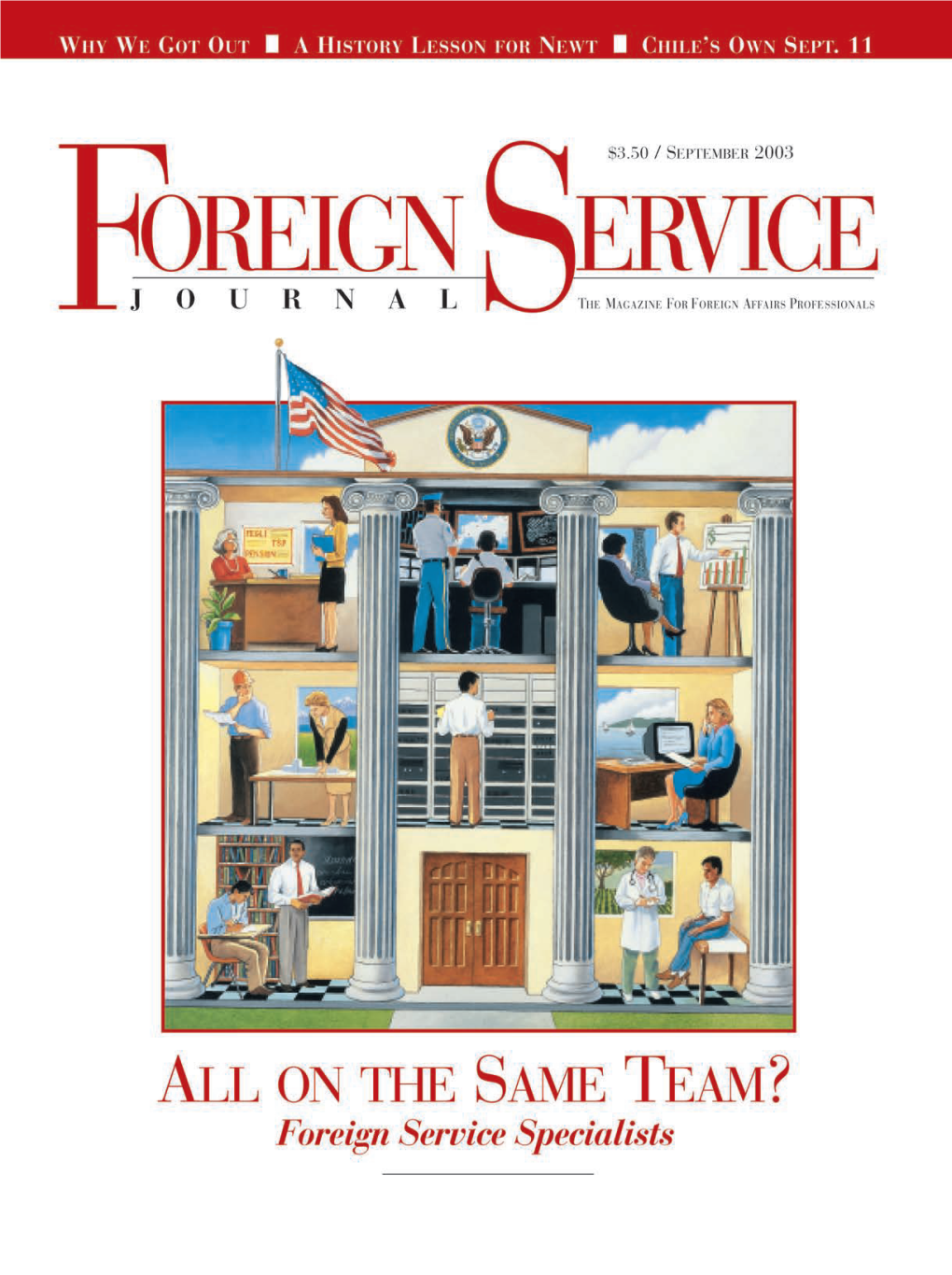 The Foreign Service Journal, September 2003