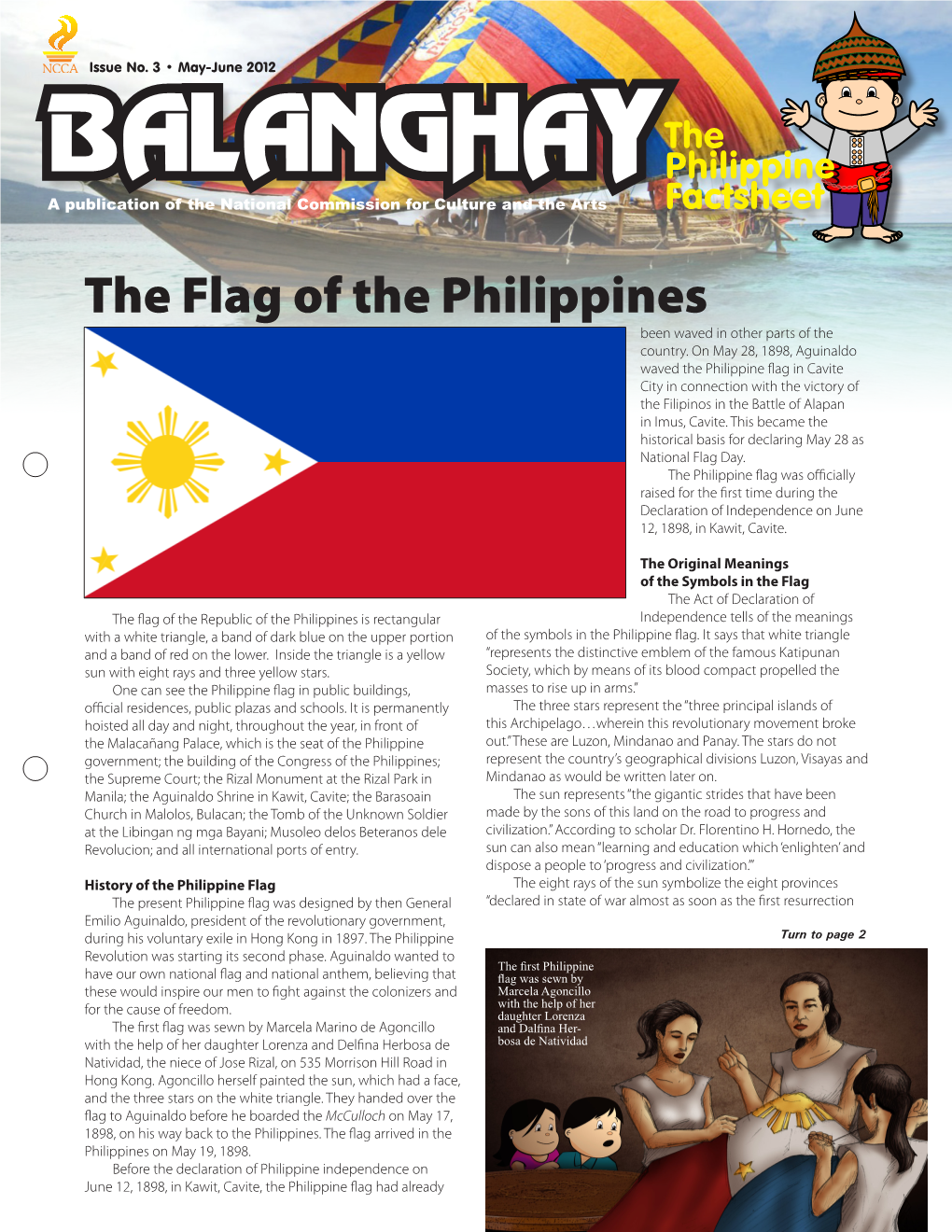 The Flag of the Philippines Been Waved in Other Parts of the Country