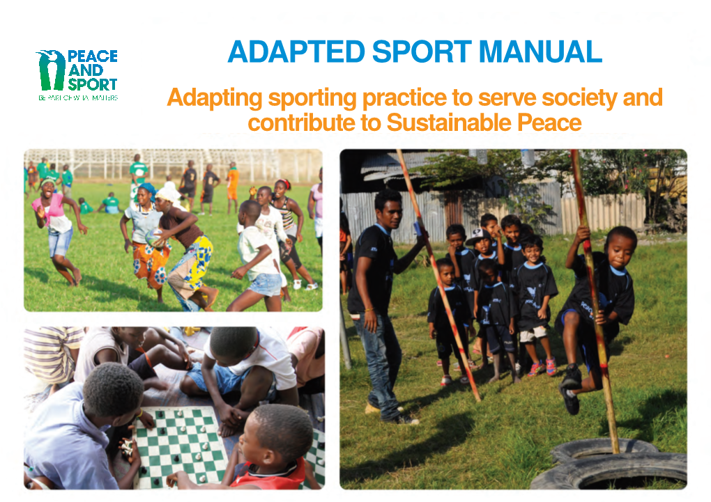 Manual of Adapted Sport