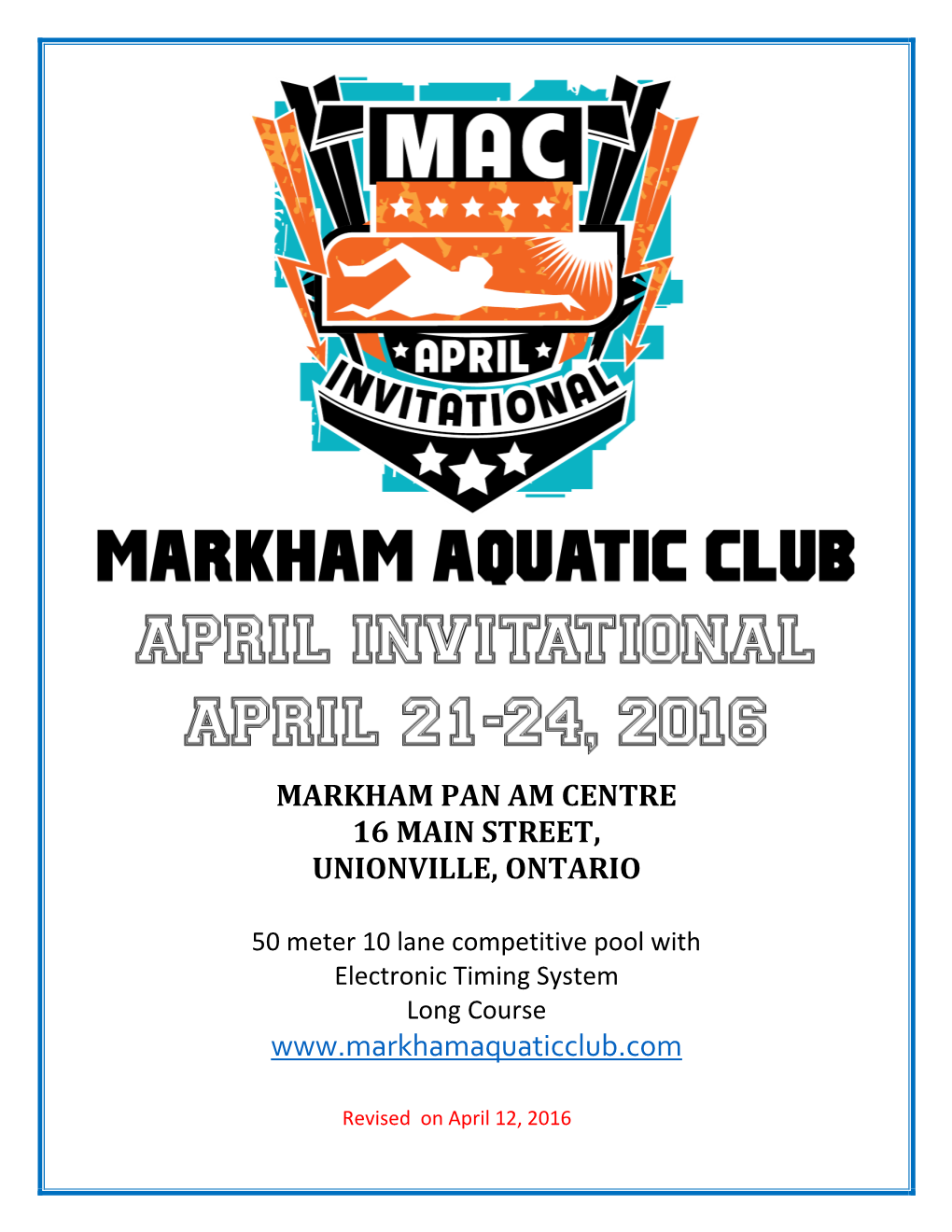 Markham Pan Am Centre 16 Main Street, Unionville, Ontario