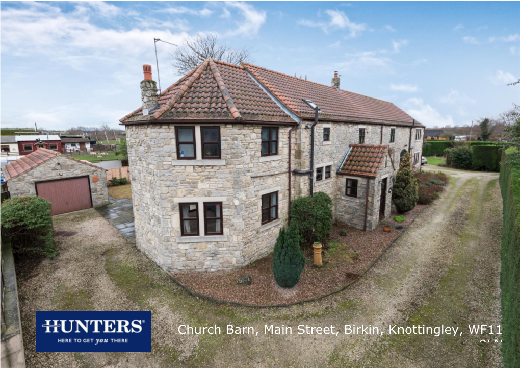 Church Barn, Main Street, Birkin, Knottingley, WF11