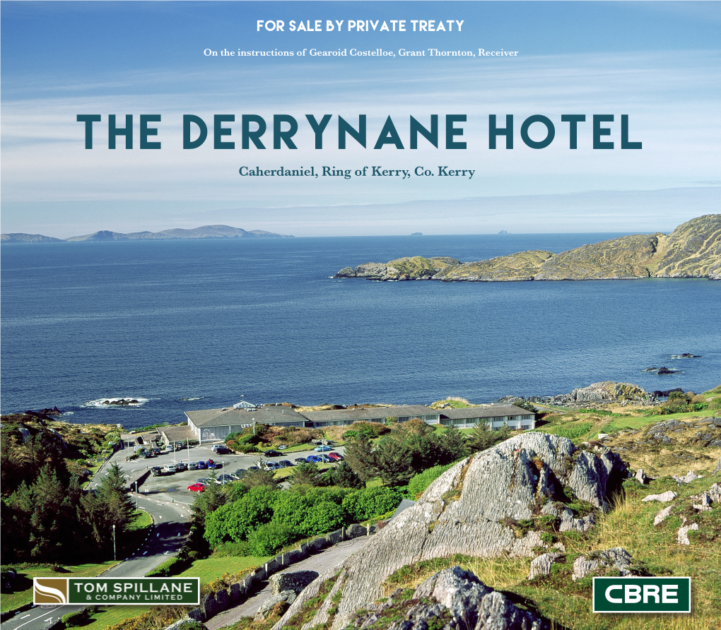 THE DERRYNANE HOTEL Caherdaniel, Ring of Kerry, Co